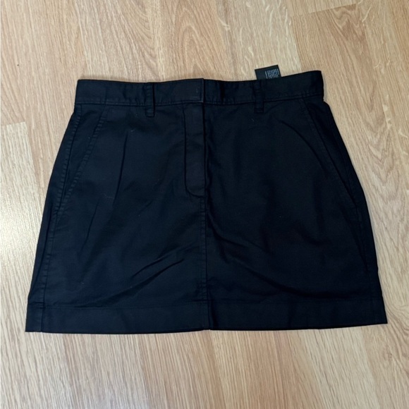 THEORY Trouser Mini Skirt in Black Size 0 NWT - Picture 3 of 7